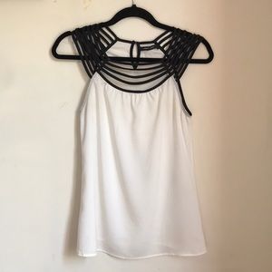 Black and white top